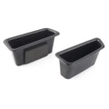 2pcs Car Front Door Handle Armrest Storage Box Case Phone Container Key Holder Tray Bin Kit for Volvo S60 V60 2010-2017