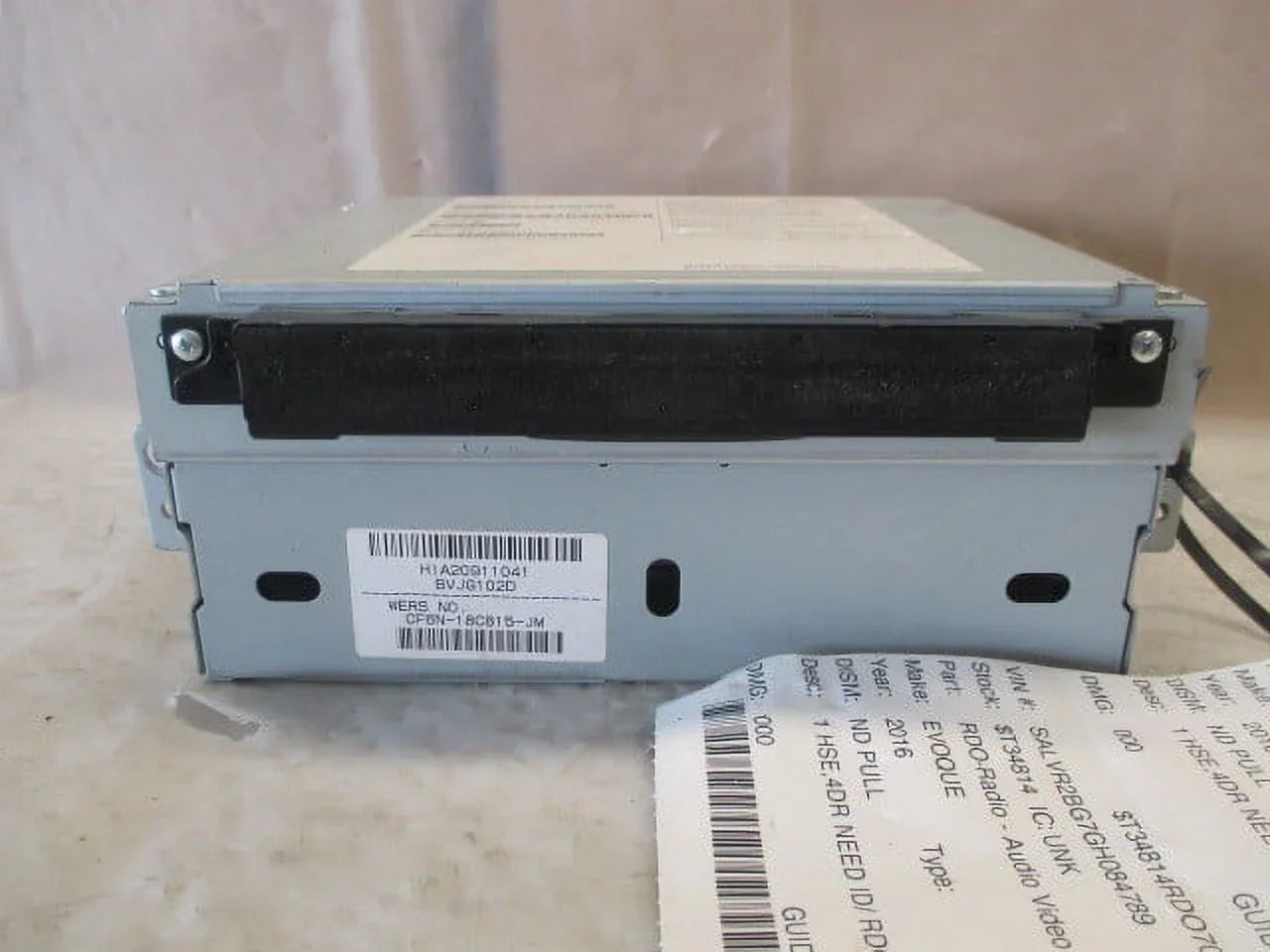 Pre-Owned 2016 Land Rover Range Rover Evoque   Radio Receiver w/Navigation  (Good)