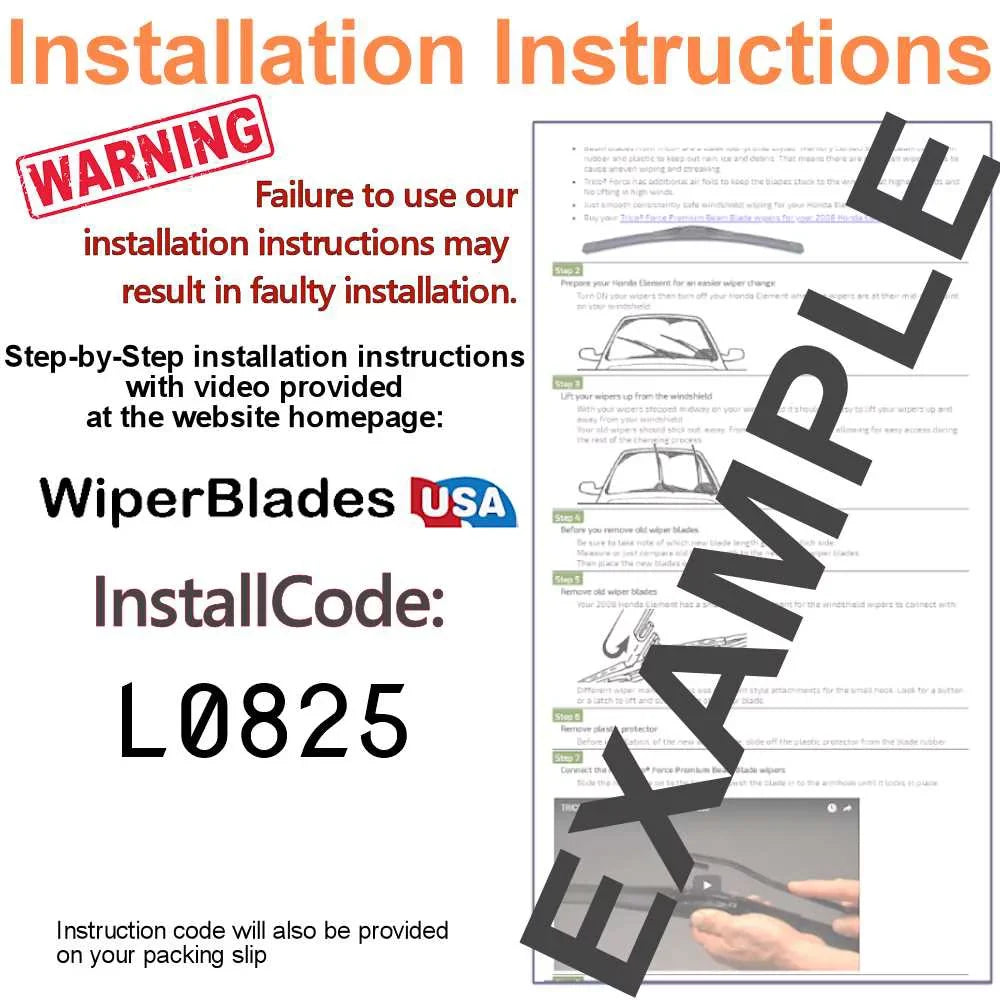 2019 Cadillac XT5 Platinum Performance Beam Wipers (Set of 3) w/Rear Wiper