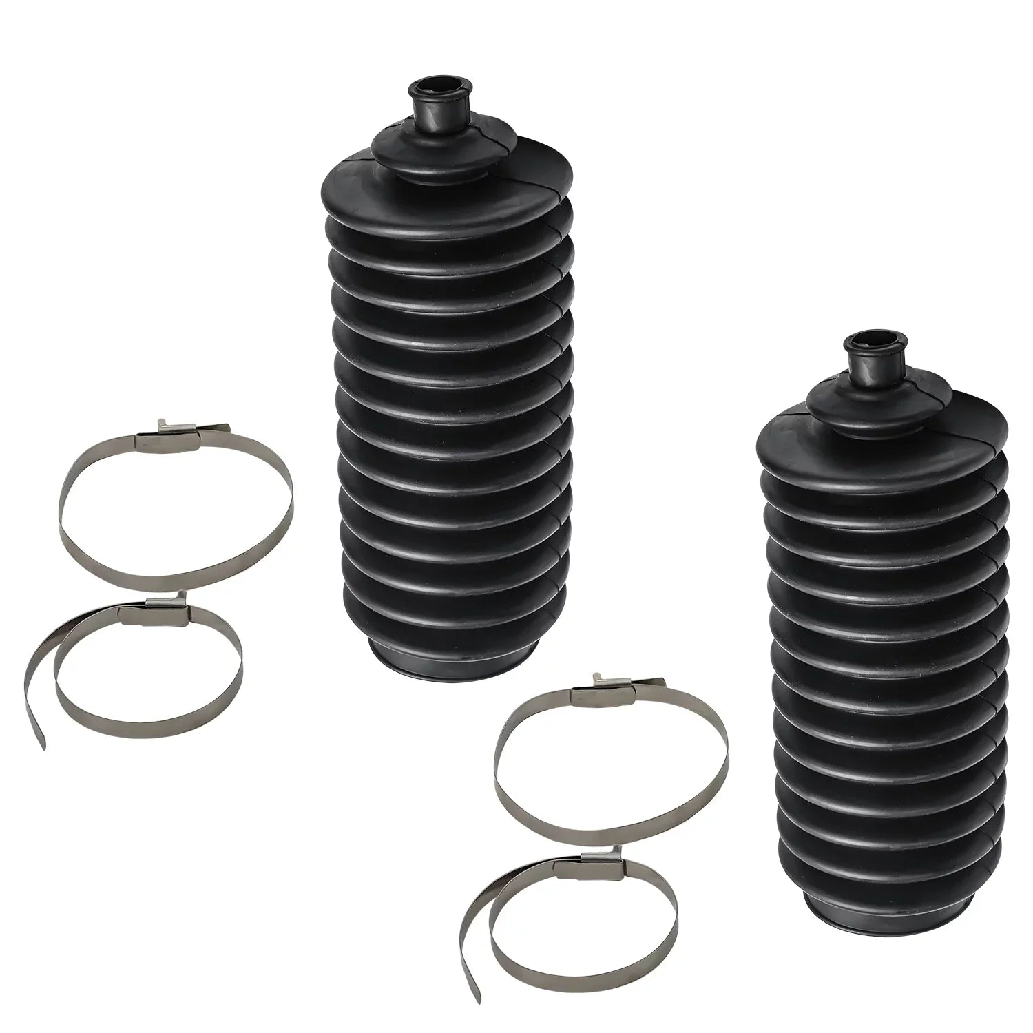 Detroit Axle - Front 6pc Suspension Kit for 95-06 Nissan Sentra, 95-98 200SX, 4 Tie Rod Ends 2 Boots 1995 1996 1997 1998 1999 2000 2001 2002 2003 2004 2005 2006 Replacement