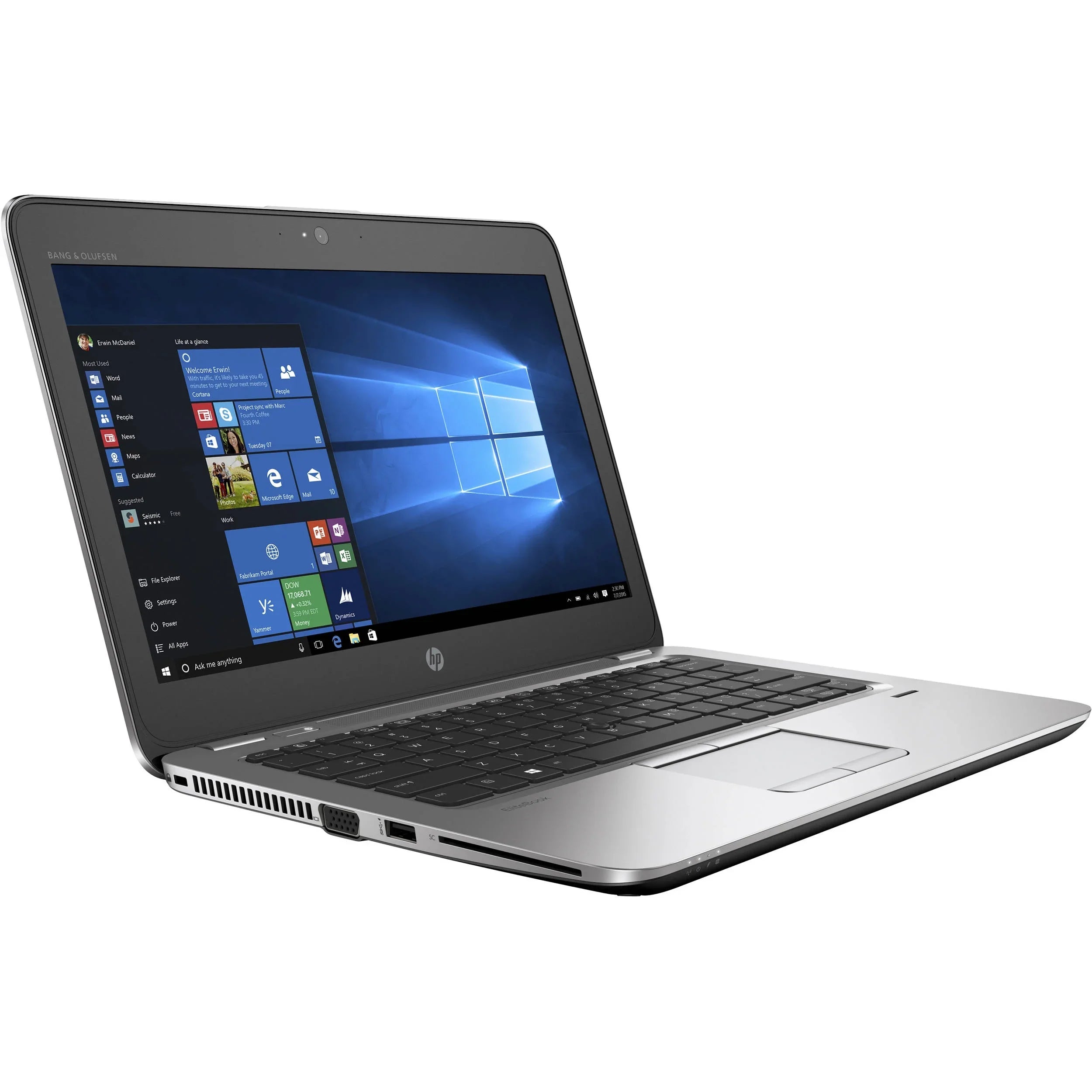 Pre-Owned  Elitebook 820 G4 12.5" Laptop Intel Core i5 2.60 GHz 8GB 180GB  W10P(Refurbished - Good)