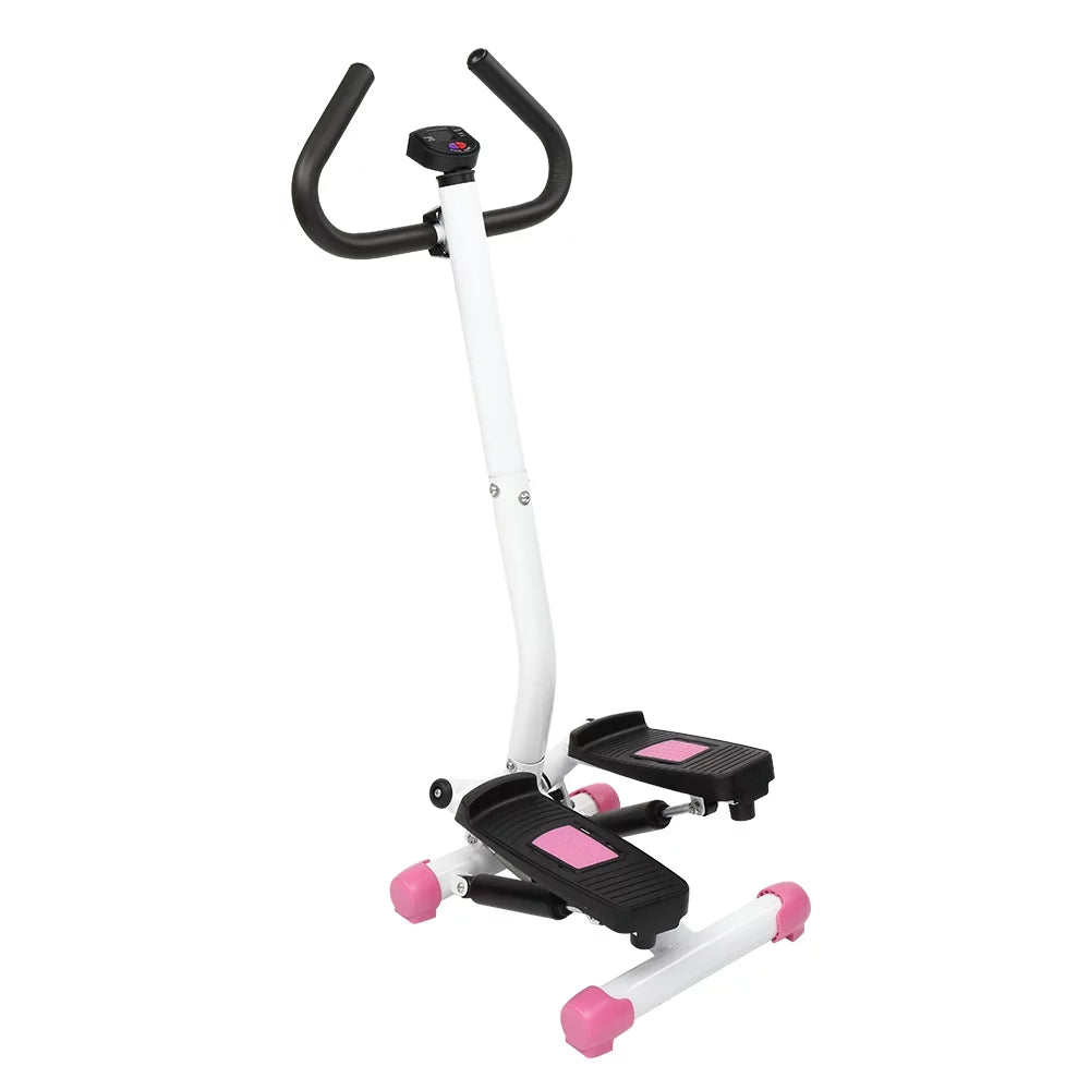 SalonMore Twist Stepper Exercise Equipment, with Handlebar and  Monitor, for Losing Weight