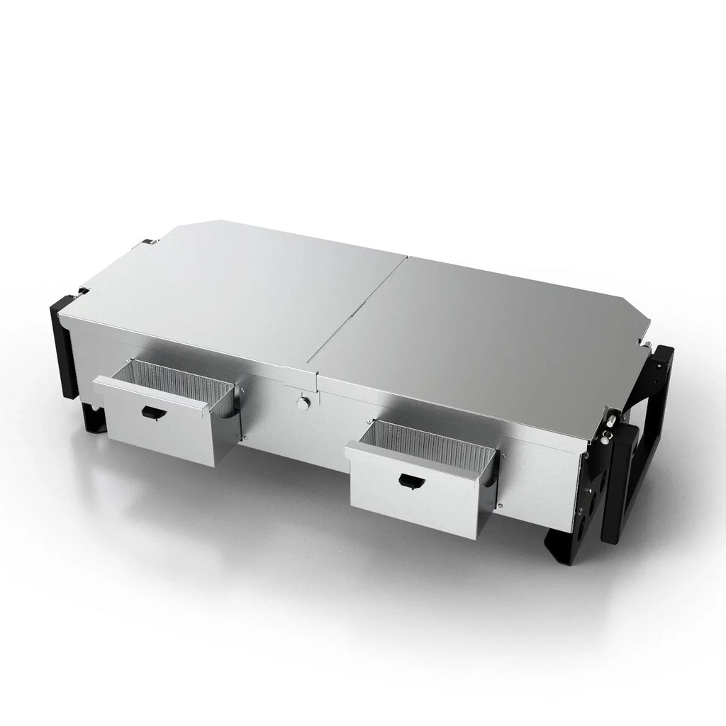 Magma Crossover Double Burner Camping Stove With Grill Top & Griddle Top