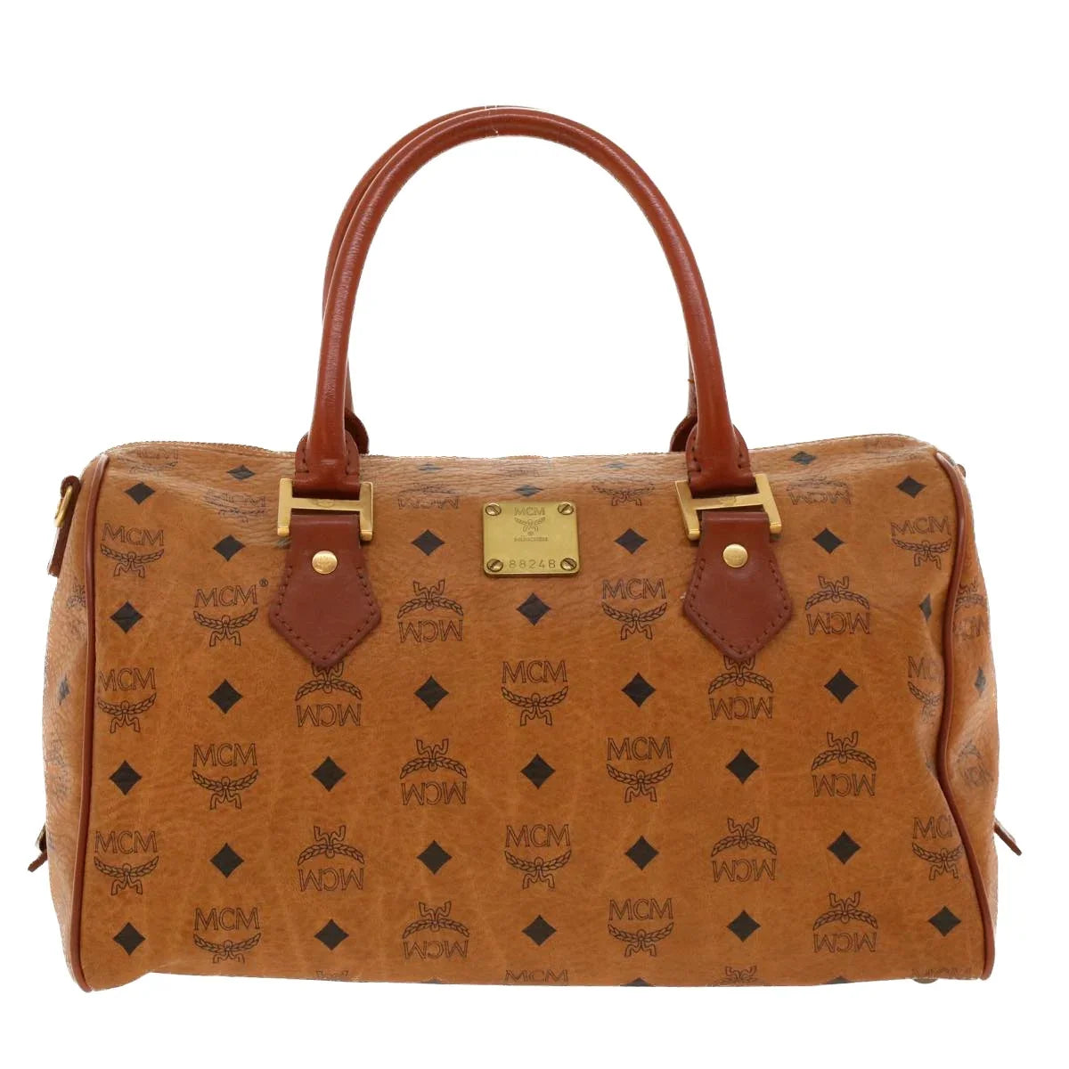 Visetos Brown Canvas Travel Bag (Pre-Owned)