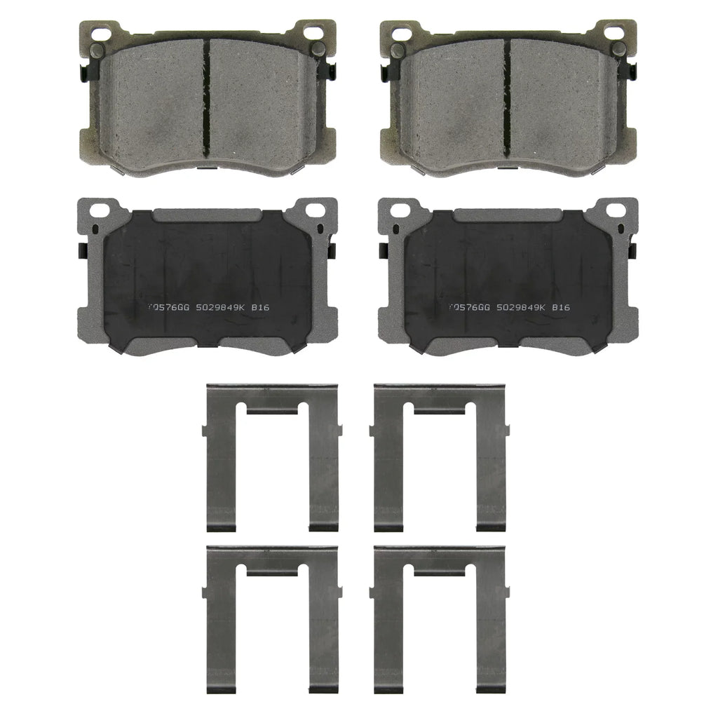 Wagner Thermoquiet QC1799 Ceramic Disc Brake Pad Set Fits select: 2015-2016  , 2017  G80