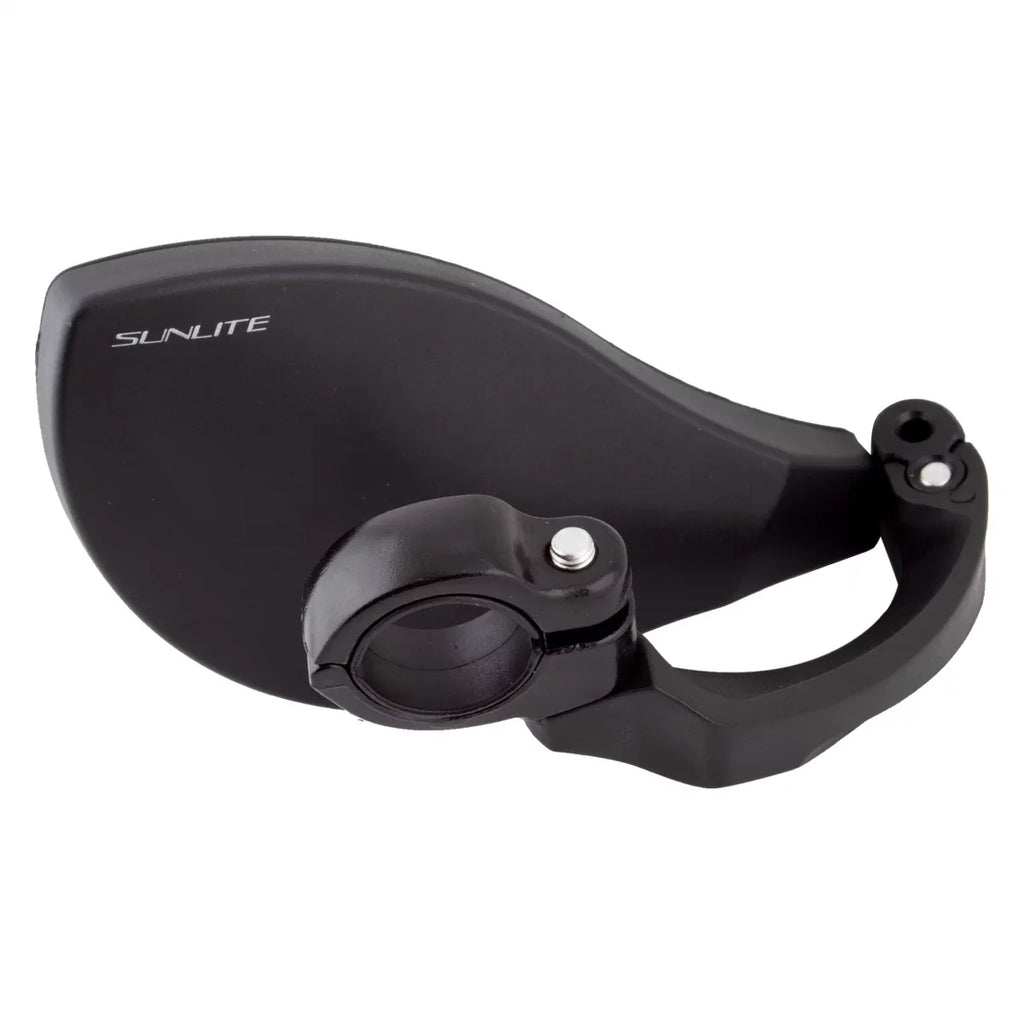 Sunlite High Impact  Clamp On Mirror Clamp on Black
