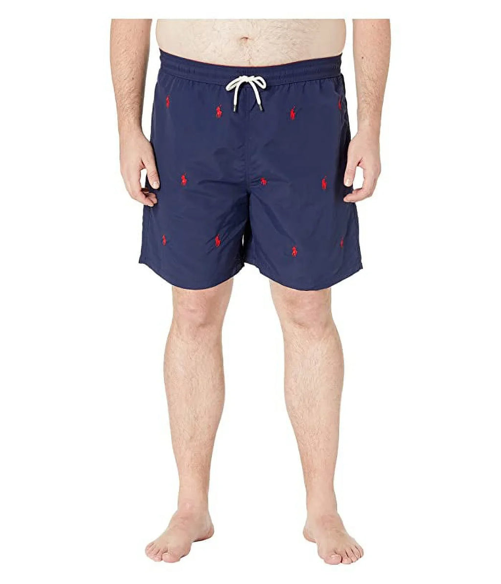 Polo Ralph Lauren  Men's Big & Tall Big Tall Traveler Swim Trunks,  3XLT