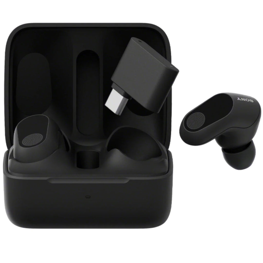 Open Box Sony  Buds Truly Wireless Noise Cancelling Gaming Earbuds, 12 Hours Battery, for , PS5, 360 Spatial Sound, 30ms Low Latency, -C Dongle and  Audio (LC3), -G700N Black