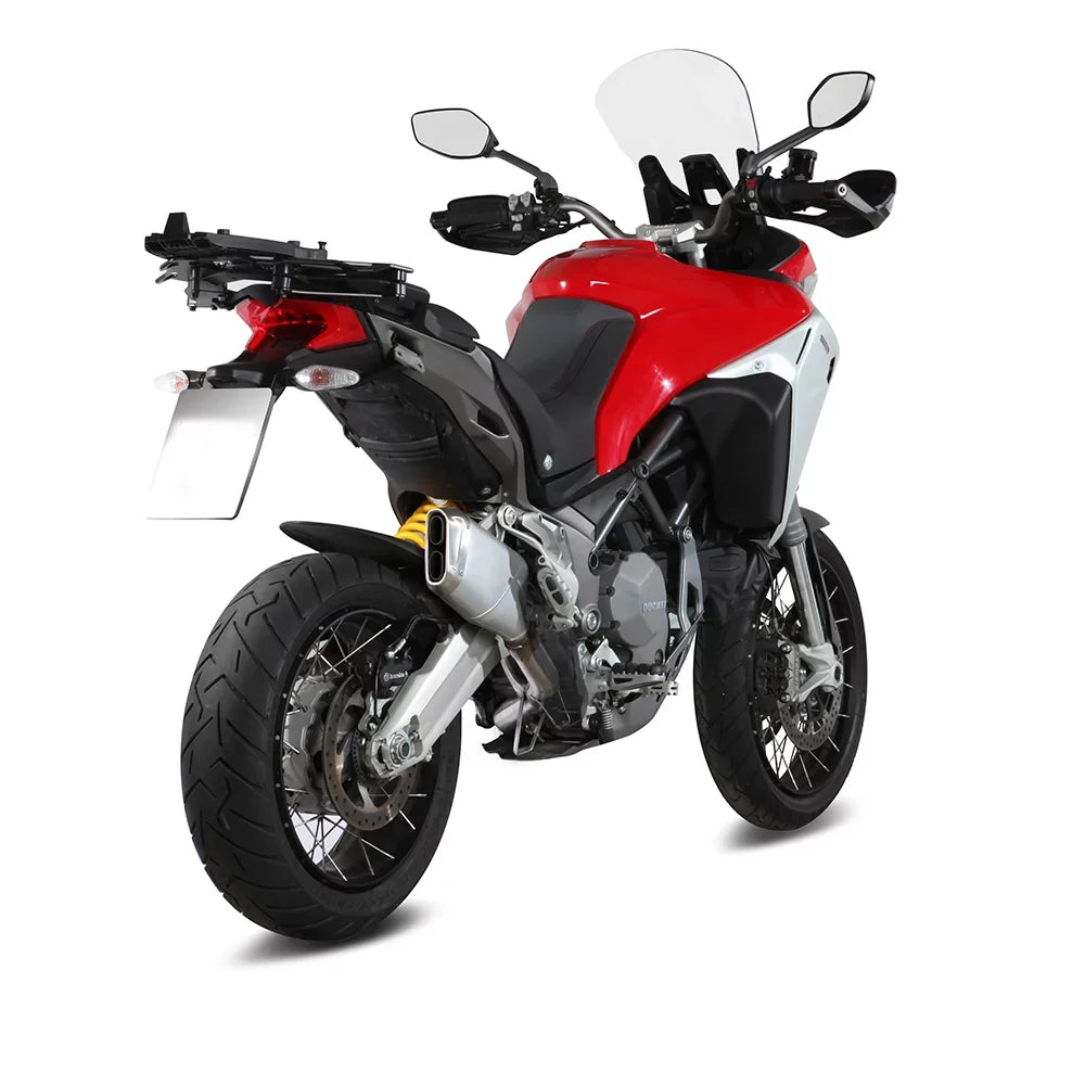 For Ducati Multistrada 1200 Enduro 2016 to 2019 MTS1200 Motorcycle Exhaust Slip On Mid Link Pipe