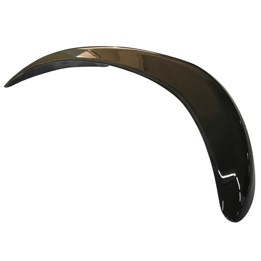Ikon Motorsports Compatible with 07-11 Toyota Camry Flushmount Trunk Spoiler Painted #202 Black