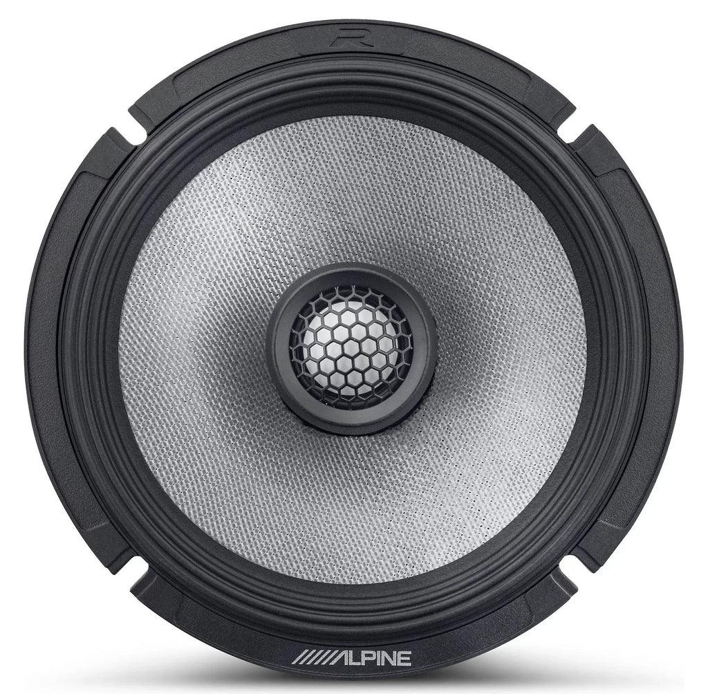 (4) Alpine R2-S65 6.5" 2-Way Car Audio Speakers High-Resolution Certified