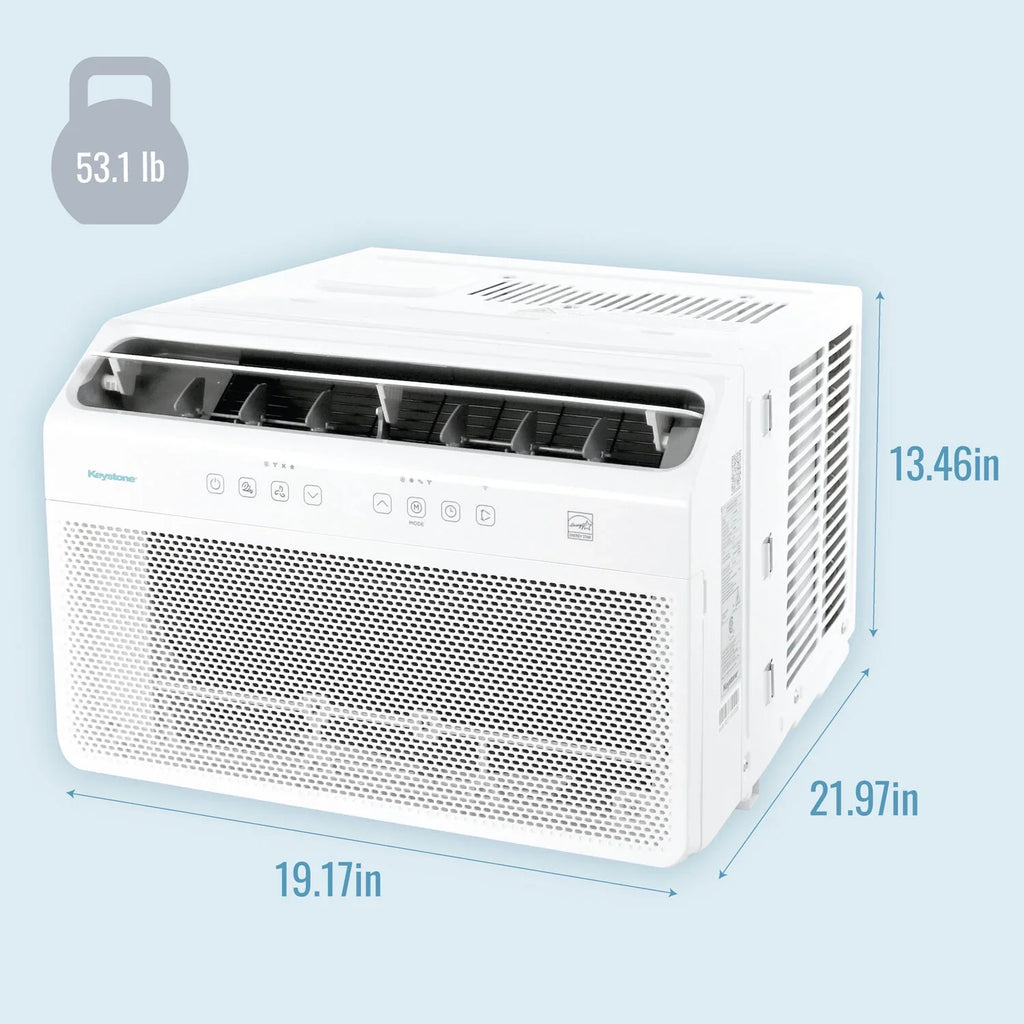 Keystone 8,000  Window Mounted Inverter Air Conditioner with Remote Control