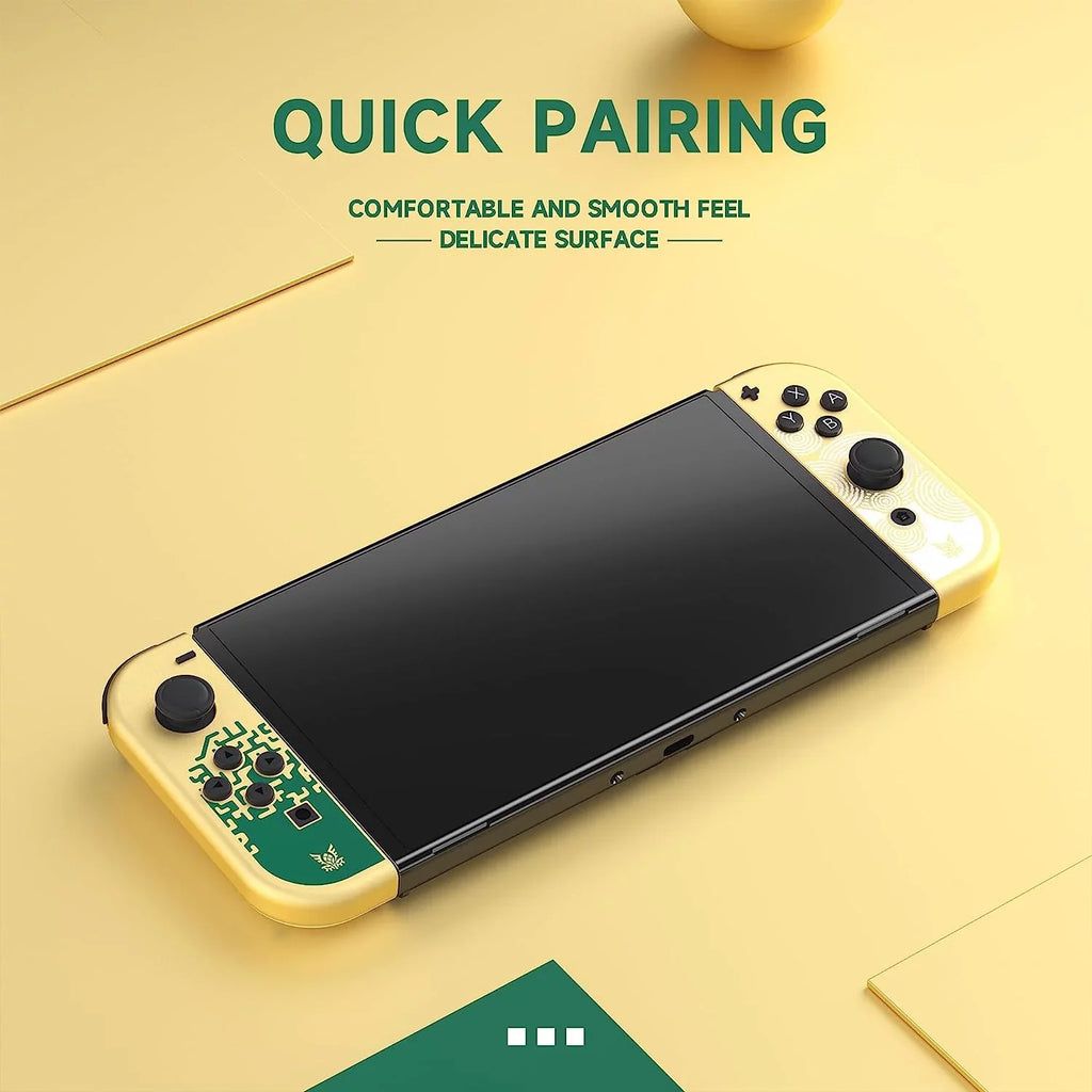 Joycons Controller for Nintendo Switch, Replacement for Wireless Left & Right Switch Controllers with Dual Vibration/Motion Control/Wake-up/Screenshot