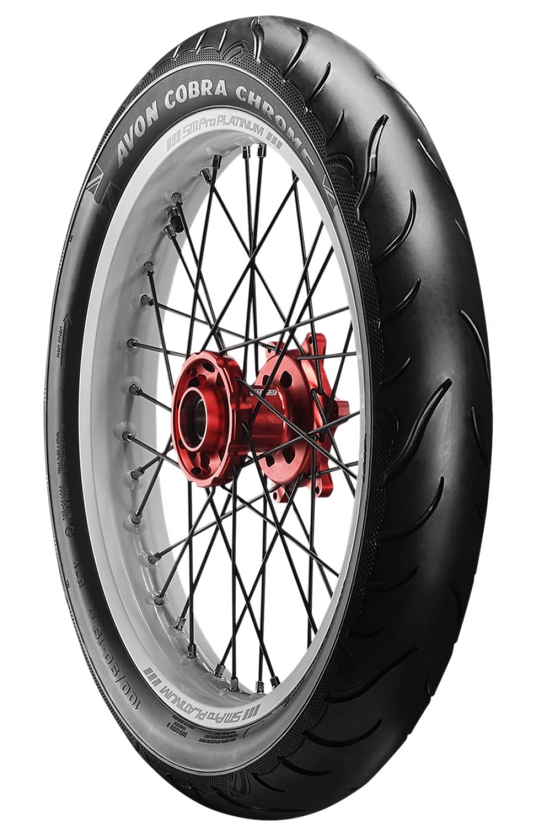 Avon Cobra Chrome AV91 Front Tire 130/80B17 (638177)
