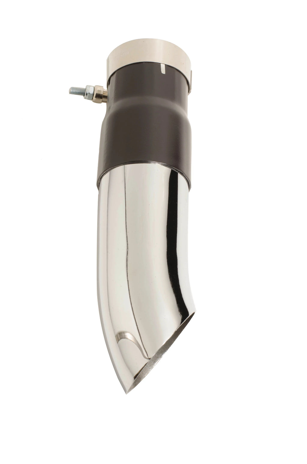Radiant Cycles Shorty  Exhaust Motorcycle Slipon Short Muffler Pipe for 2012-2015  -R1000 GSXR1000 Chrome