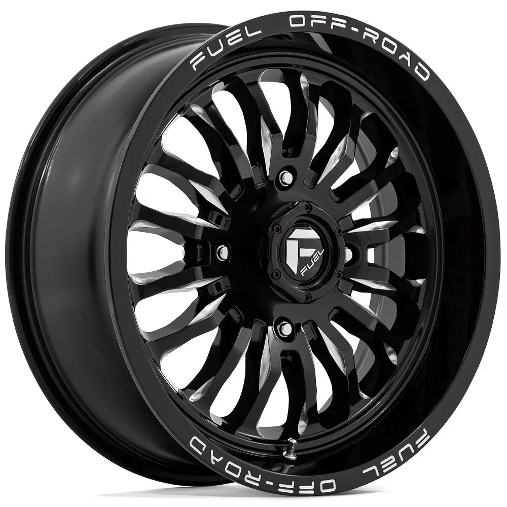 Fuel  18" Wheels Black 40" MotoRavage  Tires Kawasaki Teryx Mule