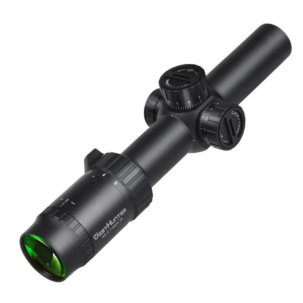 '-S 1-5X24  Compact Scope, Illuminated Reticle Sights, One Piece Mount