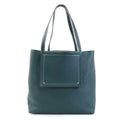 Pre-Owned  Shoulder Bag Tote Cover Serie 46 Taurillon Clemence Vert Cypress Unisex (Good)