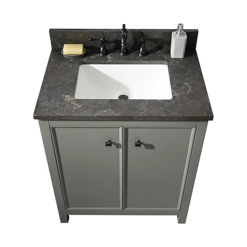 Legion Furniture 30" Contemporary /Veneer Wood Sink Vanity Cabinet - Green