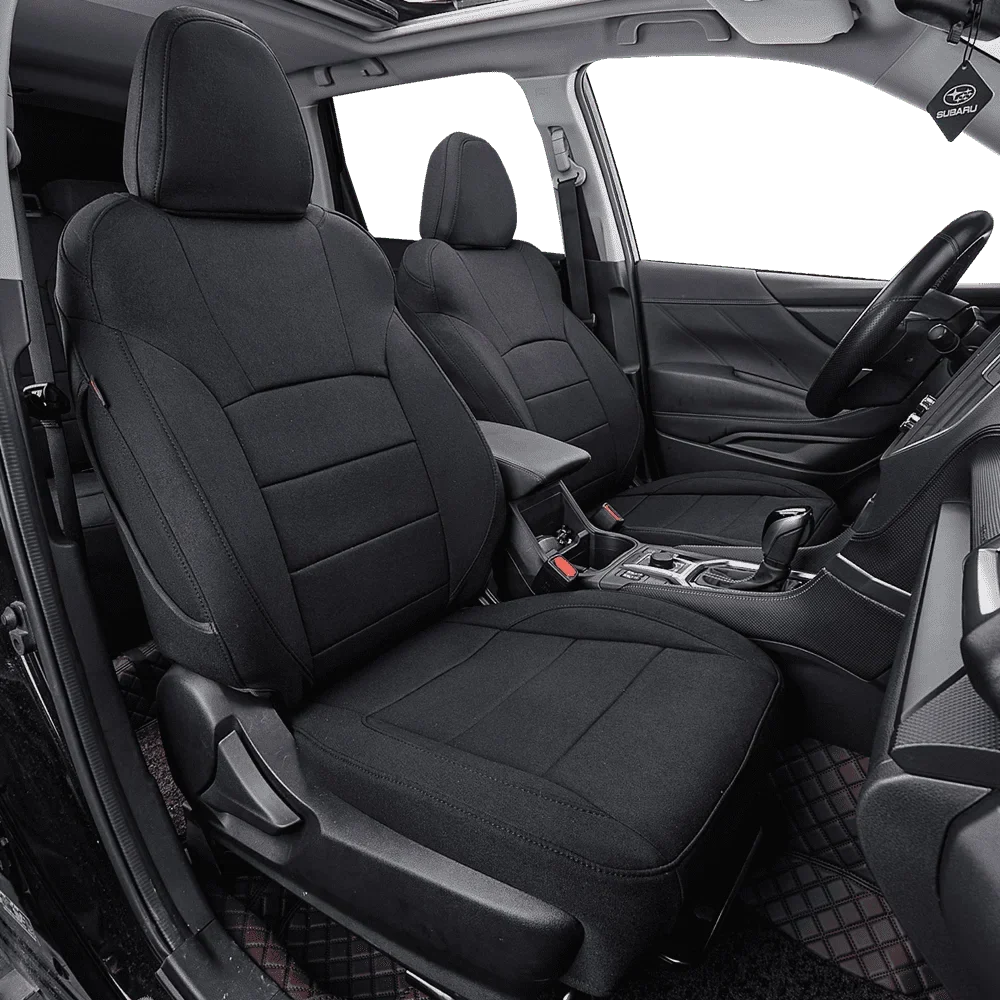 Coverdream Custom Fit  Car Seat Covers for Hyundai  2018 2019 2020 2021 2022 2023 - Polyester (Black,Full Set)