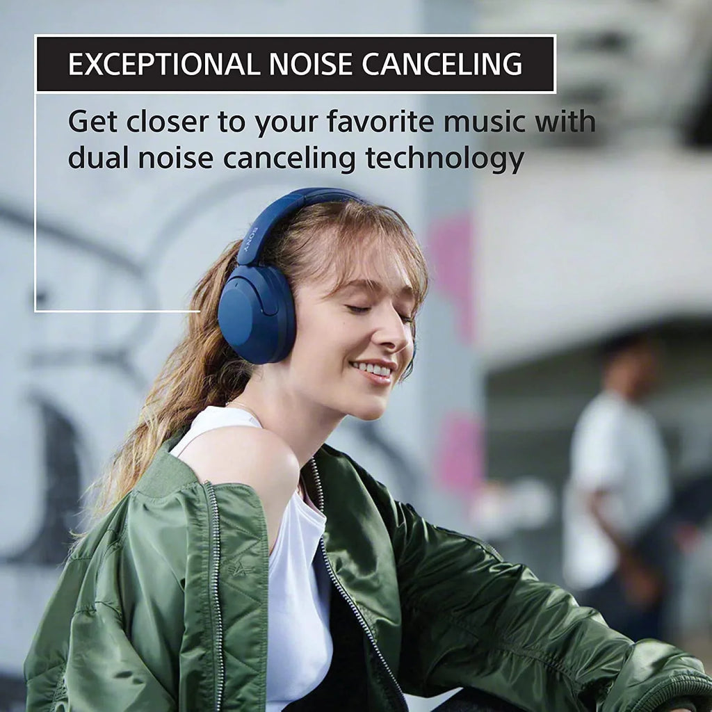 Sony Wireless Bluetooth Over Ear Headset -XB910N with Microphone Extra Bass Noise Cancelling Headphones with NeeGo