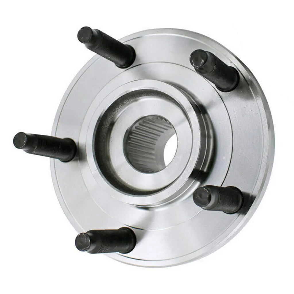 AutoShack Front Wheel Hub Bearing Set of 2 Driver and Passenger Side Replacement for 2007 2008 2009 2010 Ford Edge 2007-2010 Lincoln  3.5L V6   5-Lug HB618519PR