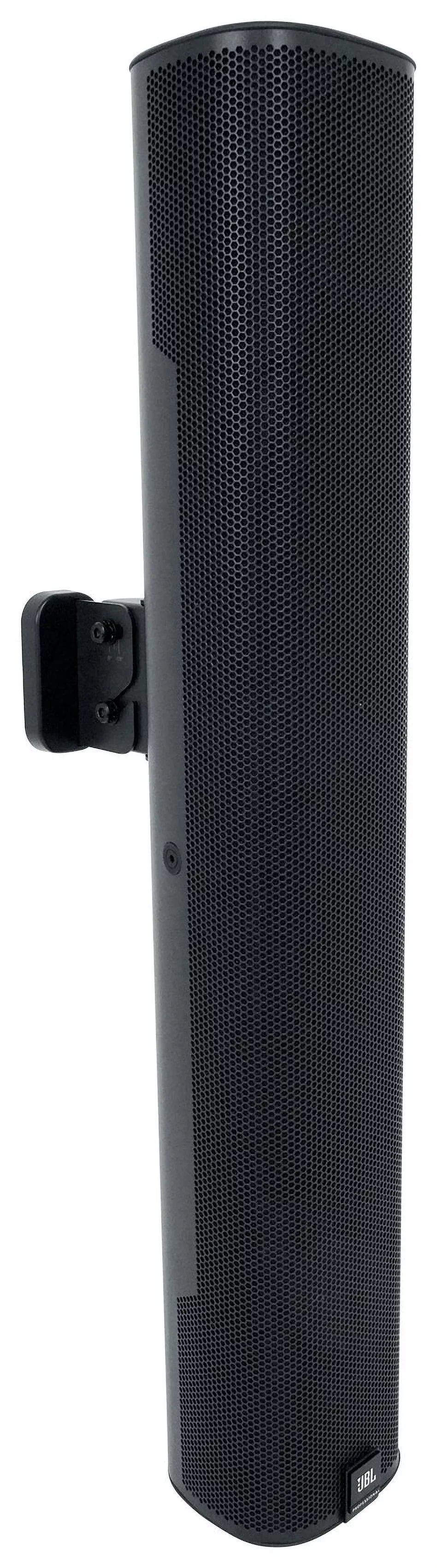 (6)  COL600- 24" Black 70V Commercial Column Wall Mount Array Speakers+Amp