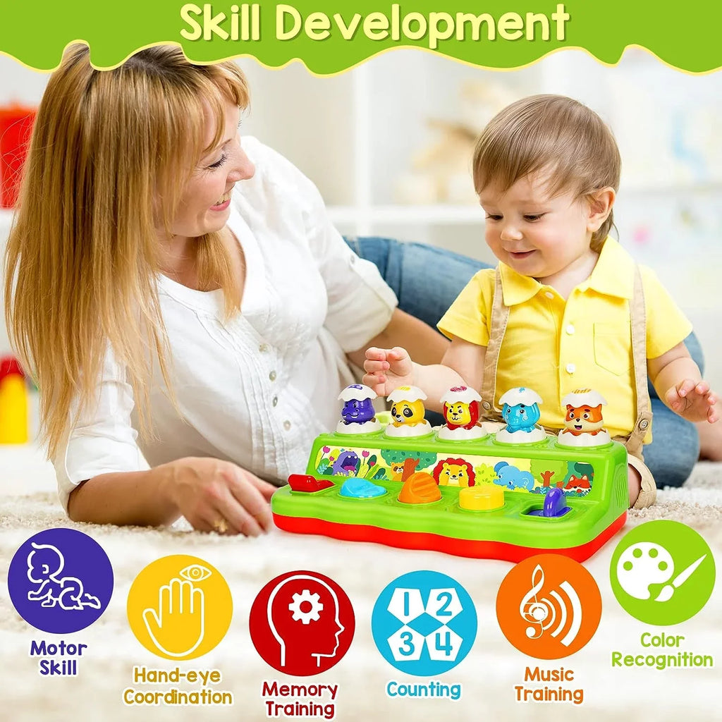 Montessori Toys for 1 Year Old, Early Developmental Sensory Toy for Toddlers 1-3, Learning Educational Toys 1 2 3 Year Old Boys Girls
