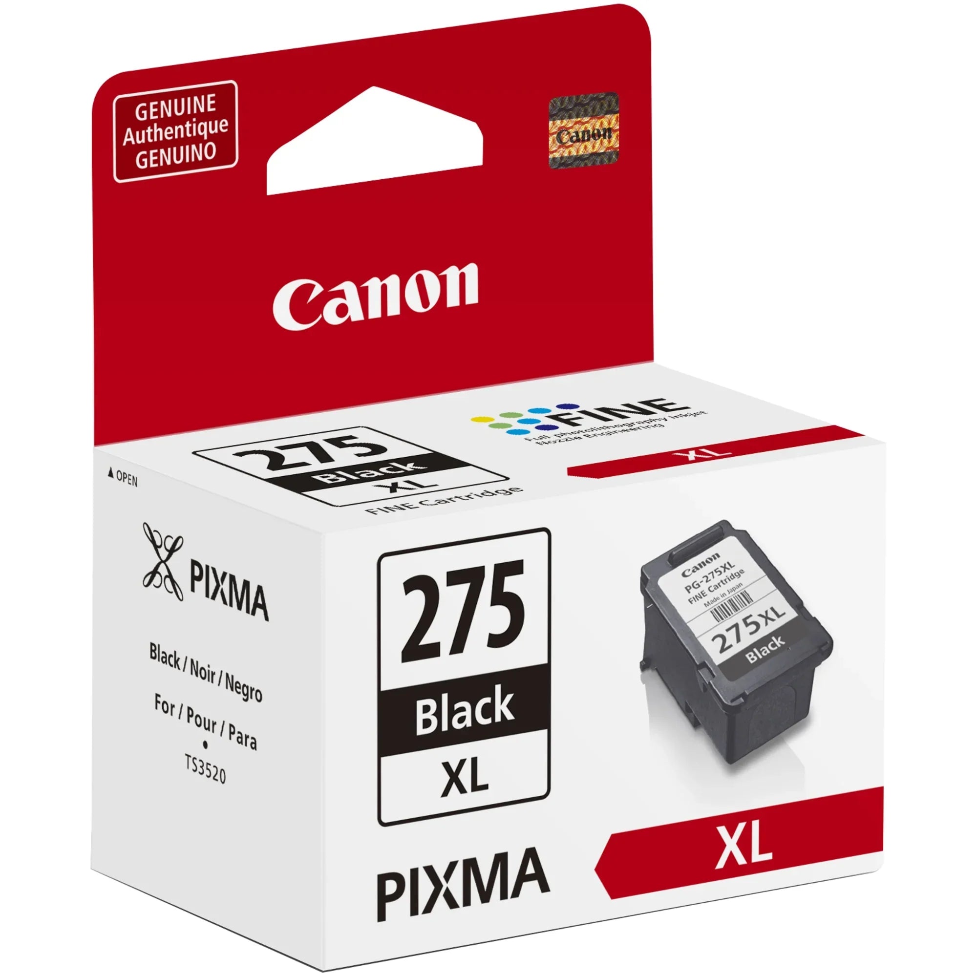 Canon -275  Black Ink Cartridge for  TS3520 Wireless All-In-One Printer