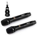 Gemini -2200 Ultra Powerful Bluetooth 2,200 Peak Watt Speaker with Built-In Media Player & -M200  Dual Wireless Microphone System , 843631171035