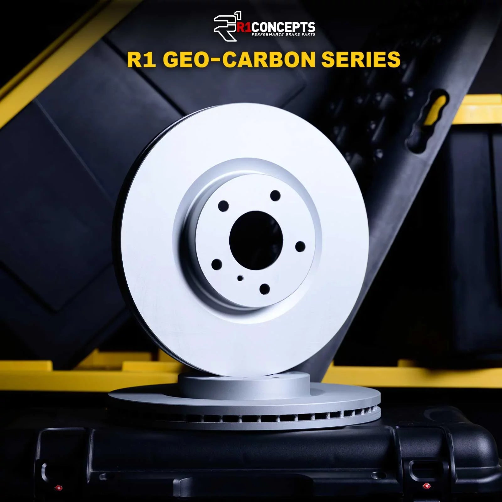 R1 Concepts Wdpn1 13023 R1 Concepts Brake Rotor Carbon Coated Fits select: 2018-2022  , 2017-2022
