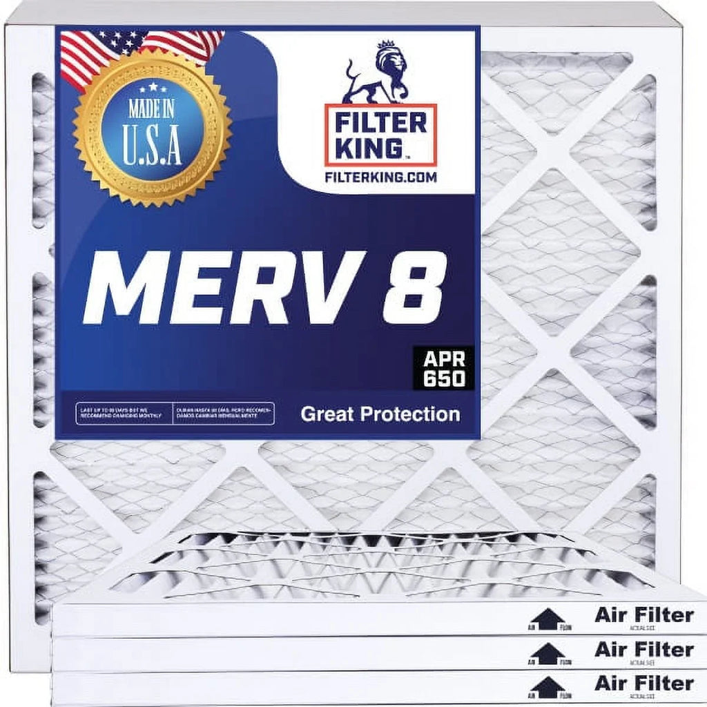 Filter King 12.5x66x1a Air Filter | 4- |  8  Pleated A/C Furnace Filters |    | Actual Size: 12.5 x 66 x .75"