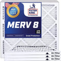 Filter King 12.5x66x1a Air Filter | 4- |  8  Pleated A/C Furnace Filters |    | Actual Size: 12.5 x 66 x .75"