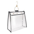 Uxcell Handbag Dust Bags, Large Size  Clear Dustproof Purse Storage Organizer, Black