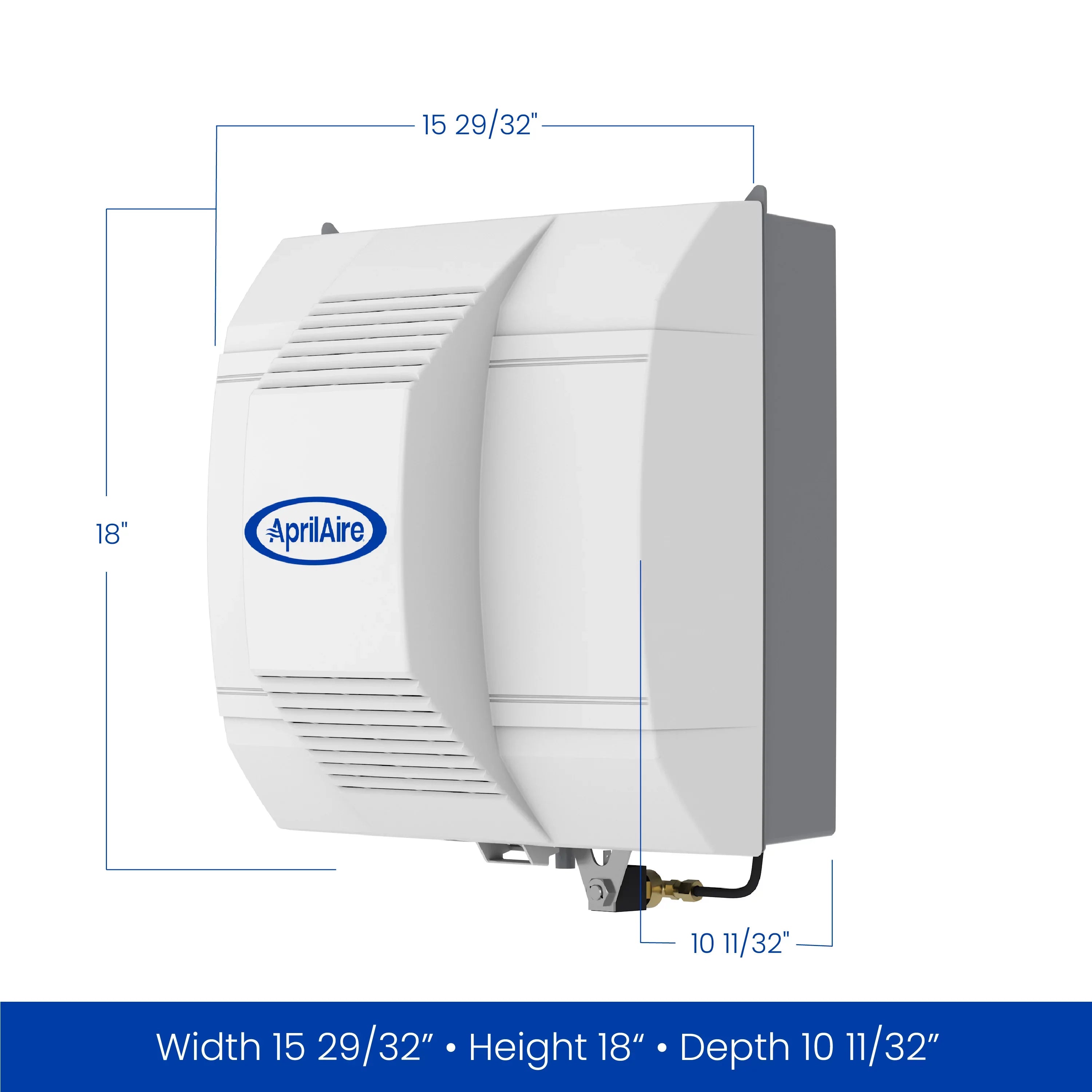 AprilAire 700 Whole-House Humidifier - Automatic - Large Capacity Fan-Powered Furnace Humidifier for Homes up to 4,200 Sq. Ft.