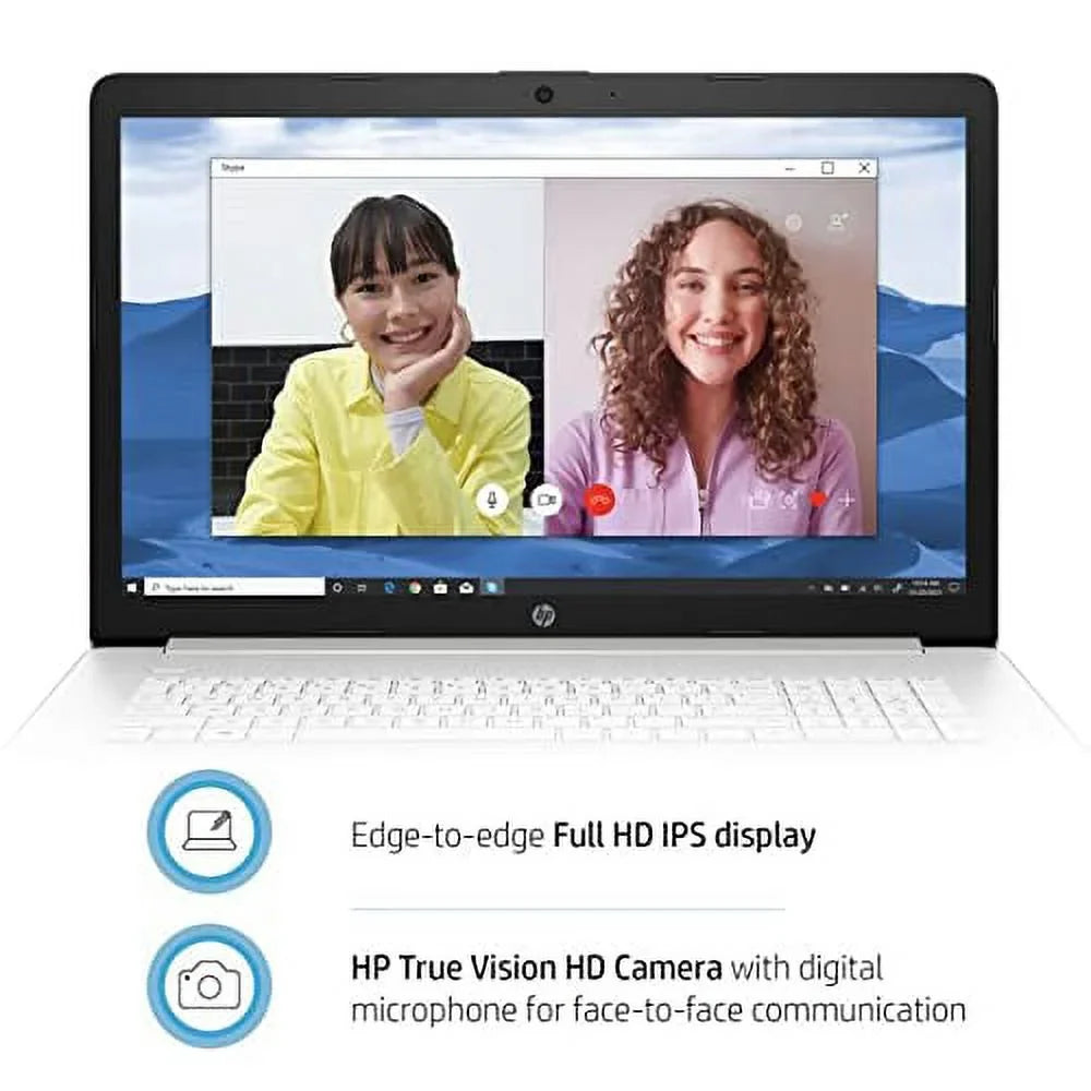 Newest 2021  17.3'  Laptop, 11th Core i5-1135G7 (>i7-1065G7), 8GB , 512GB PCIe , Iris Xe Graphics, Webcam, , Win 11, w/ Accessories, Silver, (17-by4061nr)