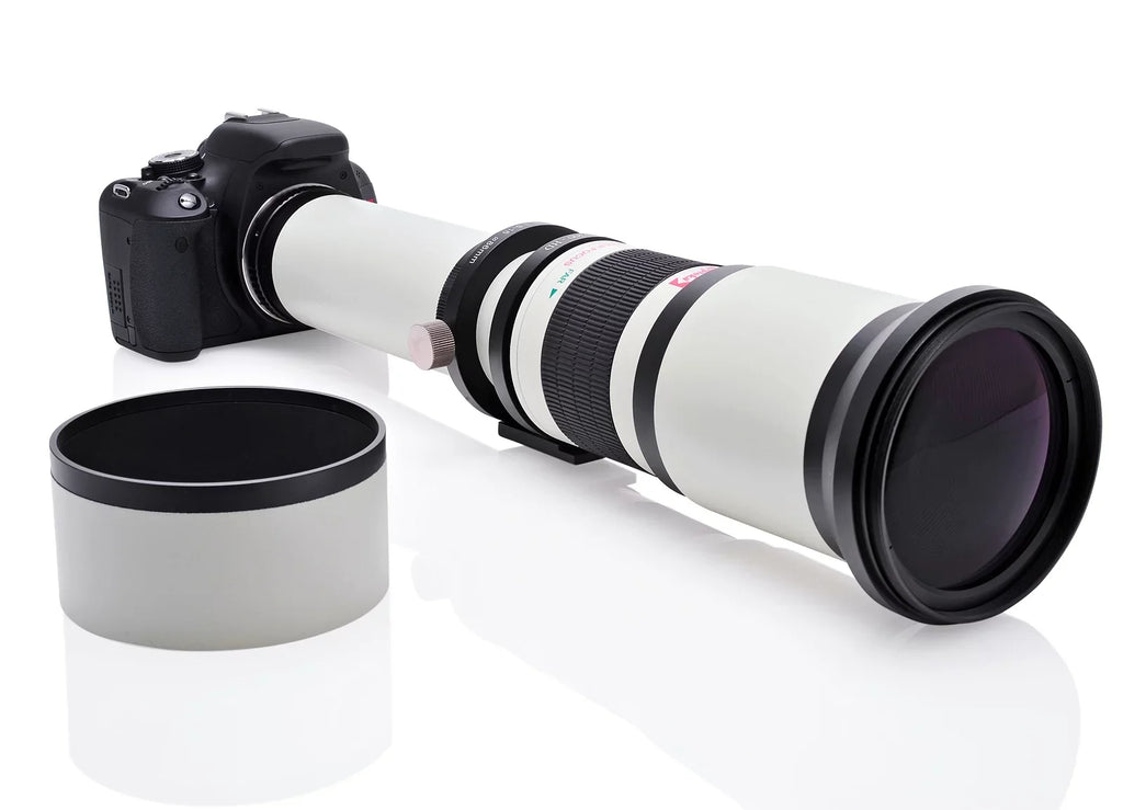 Opteka 650-1300mm (with 2x- 1300-2600mm) f/8 Manual Telephoto Lens +  for Sony Alpha A99 , A99, A77, A68, A65, A58, A57, A55, A37, A35, A33, A900, A700, A580, A560, A550, A390 Digital  Cameras