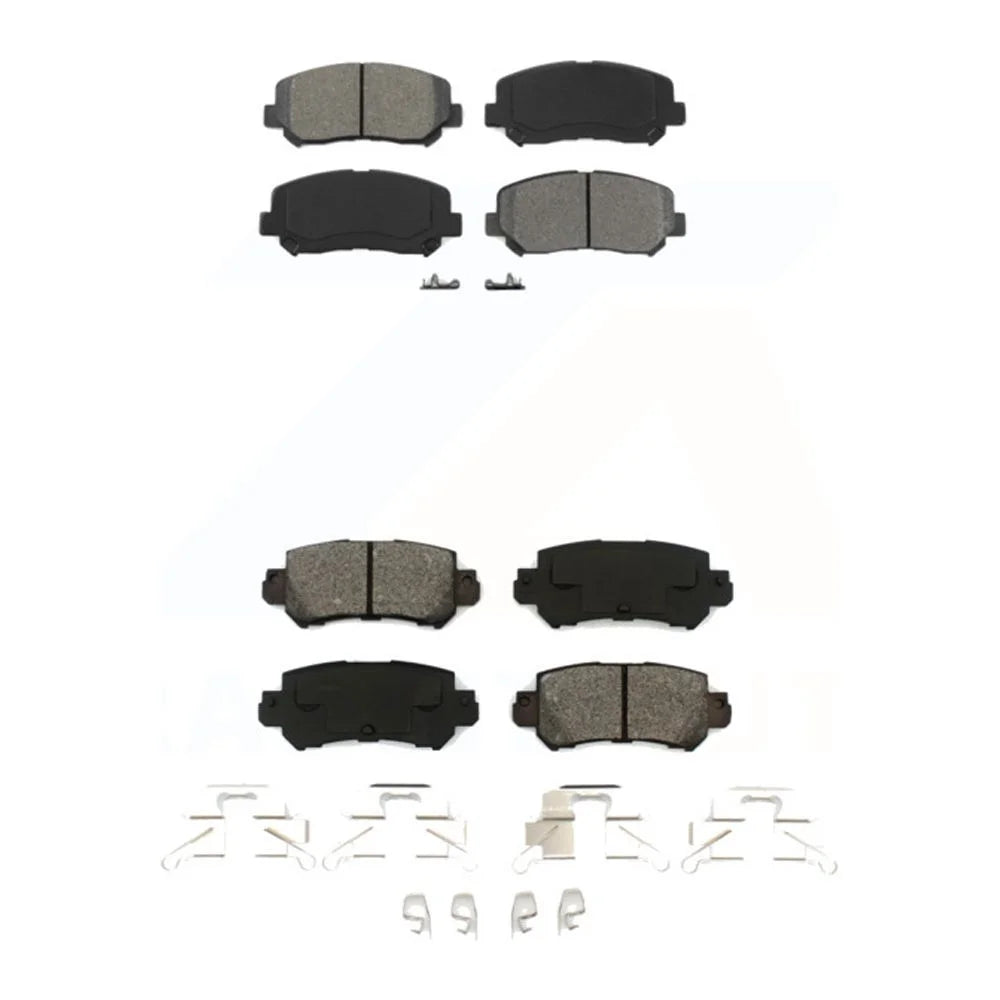 Front Rear Semi-Metallic Brake Pads Kit For Mazda -5 -100199