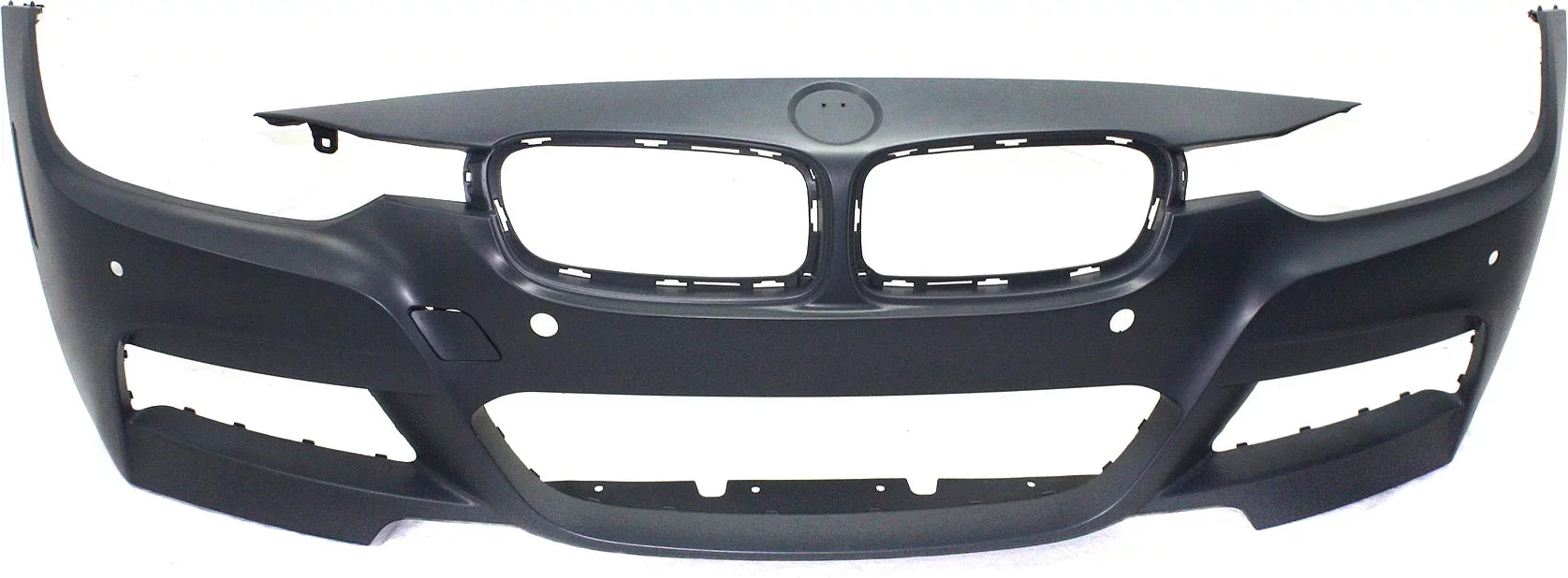 Front   Compatible For  3- 2013-2018 Primed with M Sport Line with  Sensor Holes/Camera Sedan/Wagon