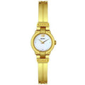 Seiko Women's SUJD38 Diamond Gold-Tone Stainless Steel Watch
