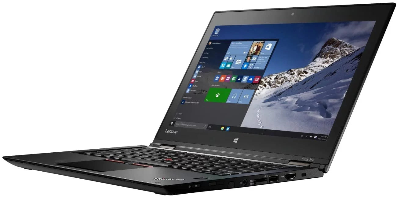 Pre-Owned Lenovo Thinkpad Yoga 260 12.5" Laptop Core i5 2.30GHz 8GB 256GB  W10P Touch(Refurbished - Good)