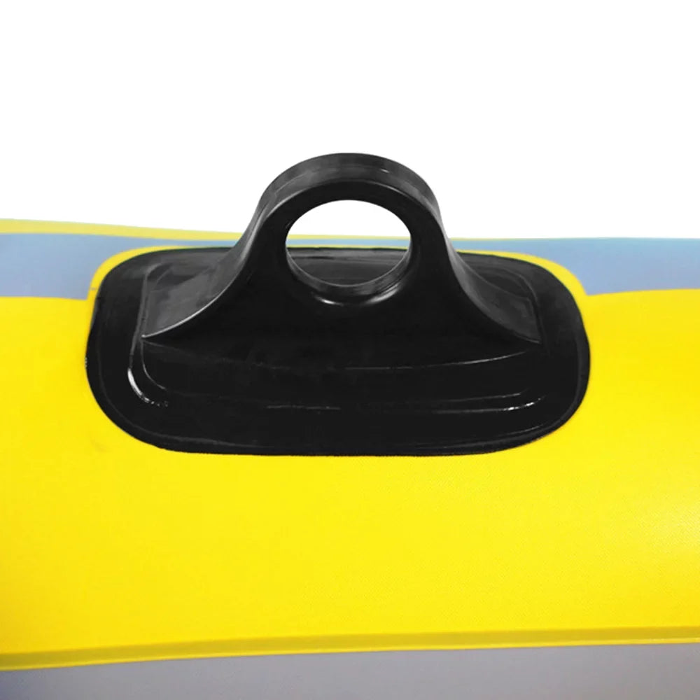 Inflatable Boat Fishing Boat for 1 Adult & 1 Child Summer Fun Boat Canoe Kayak