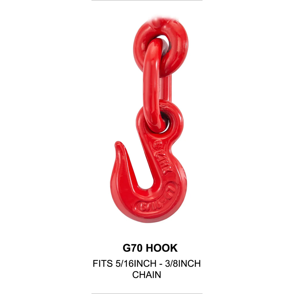 Chain Binder Ratchet Load Binder 5/16in-3/8in, 6600lbs for Tie Down, 2pcs