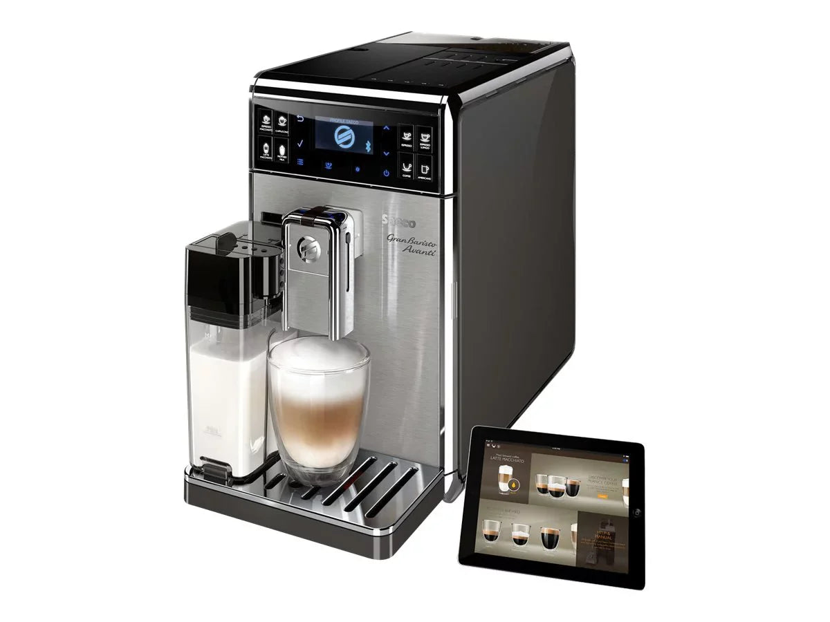 Saeco GranBaristo Avanti HD8967 - Automatic coffee machine with cappuccinatore - 15 bar - stainless steel