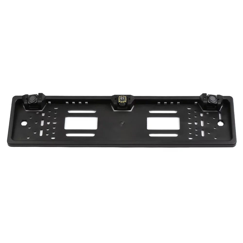 Tomshoo European License Plate Frame Backup Camera, 12  Rear View Camera, Car Reversing System, Parking Sensor