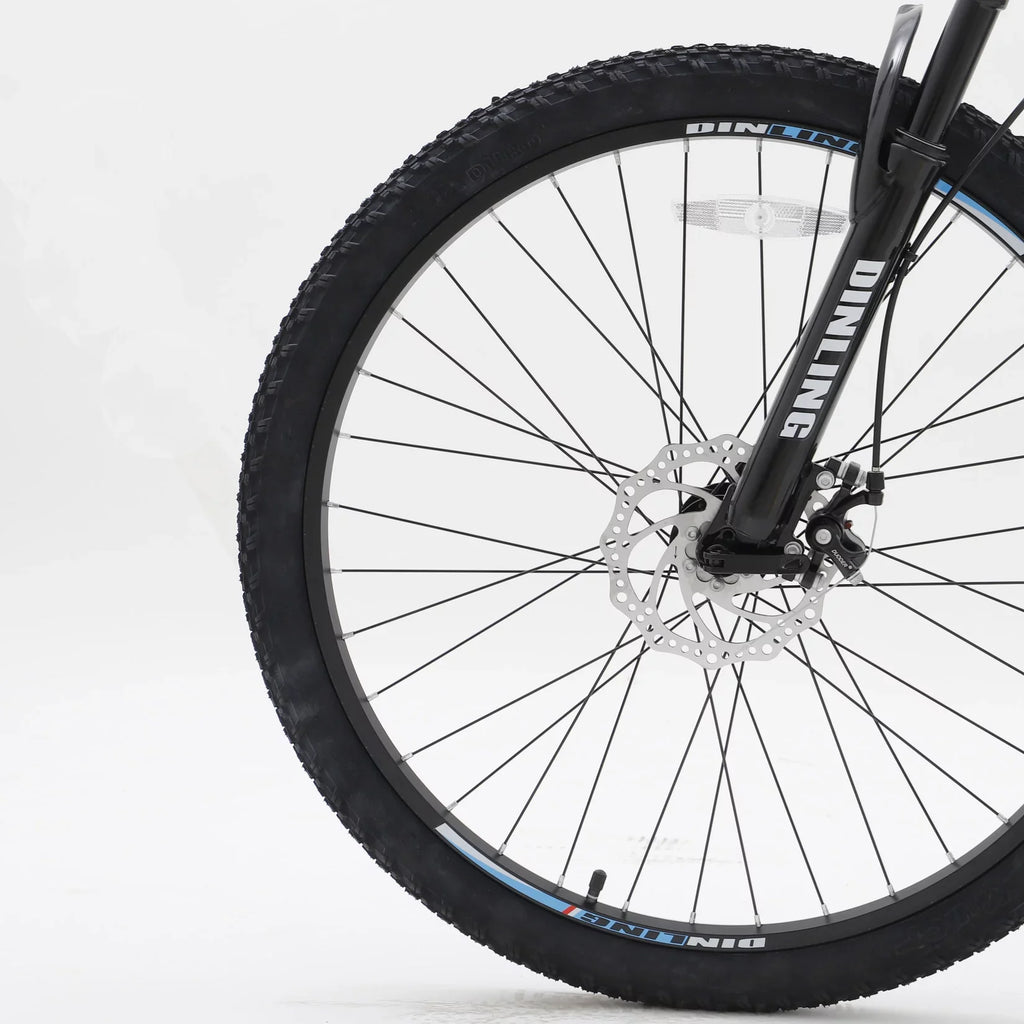 Mens 26 inch Wheels Mountain Bike for Teen, 21 Speed Road Bike, Black&Blue