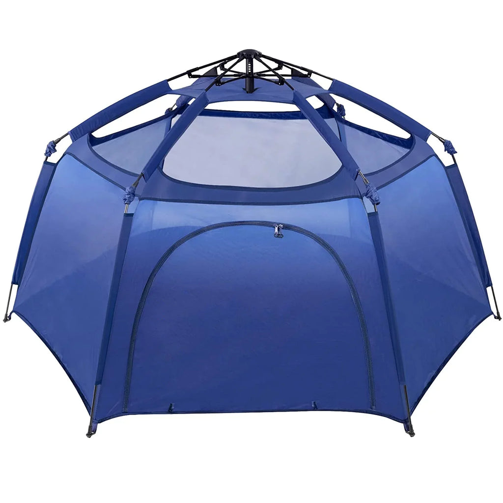 Alvantor Play Portable Playard Foldable Playpen with Canopy for Baby