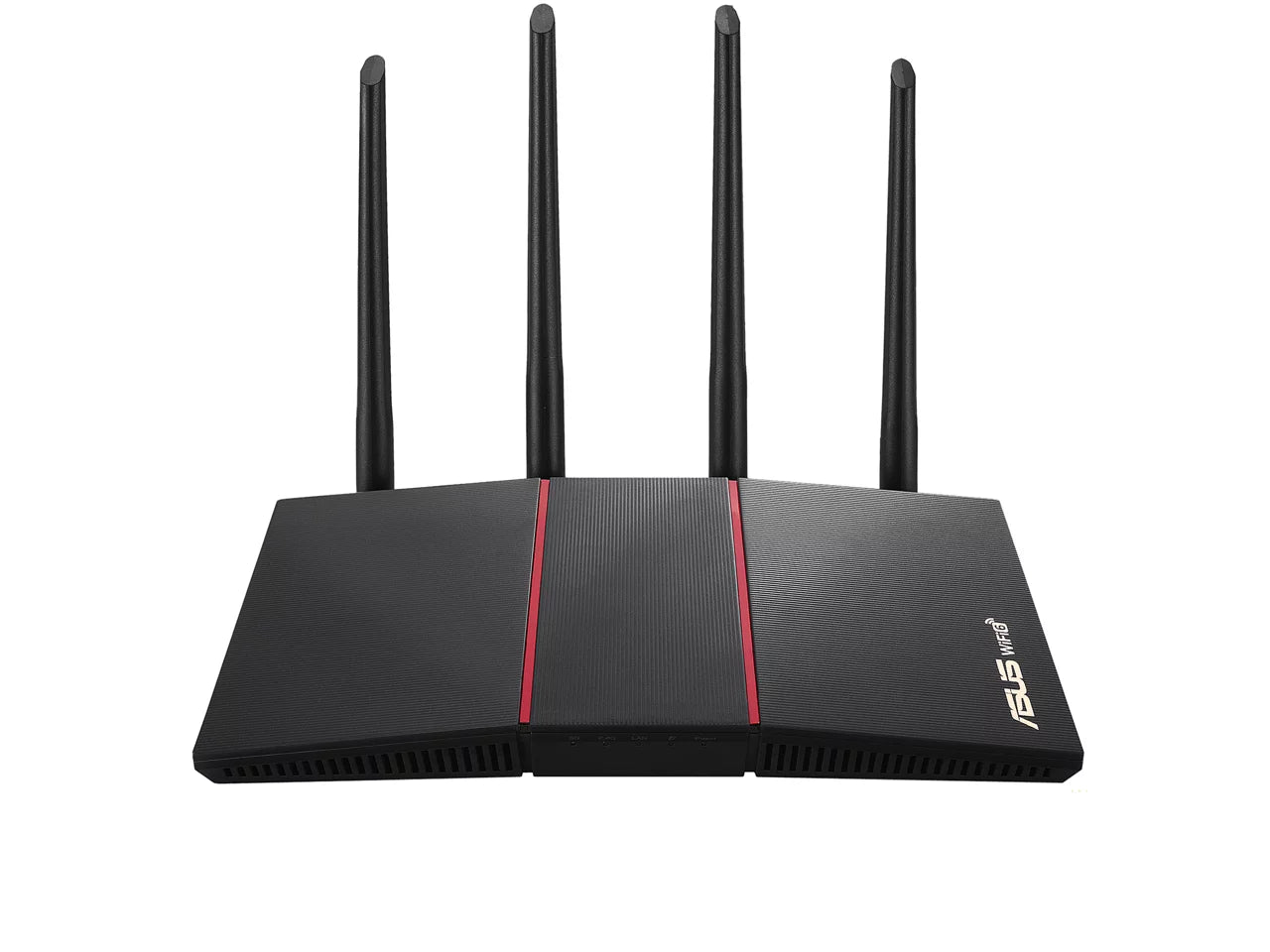 Asus -AX55 Wi-Fi 6  802.11ax Ethernet Wireless Router - 2.40 GHz  Band - 5 GHz  Band - 4 x Antenna(4 x External) - 225 /s Wireless Speed - 4 x Network Port - 1 x Broadband Port - Gig...