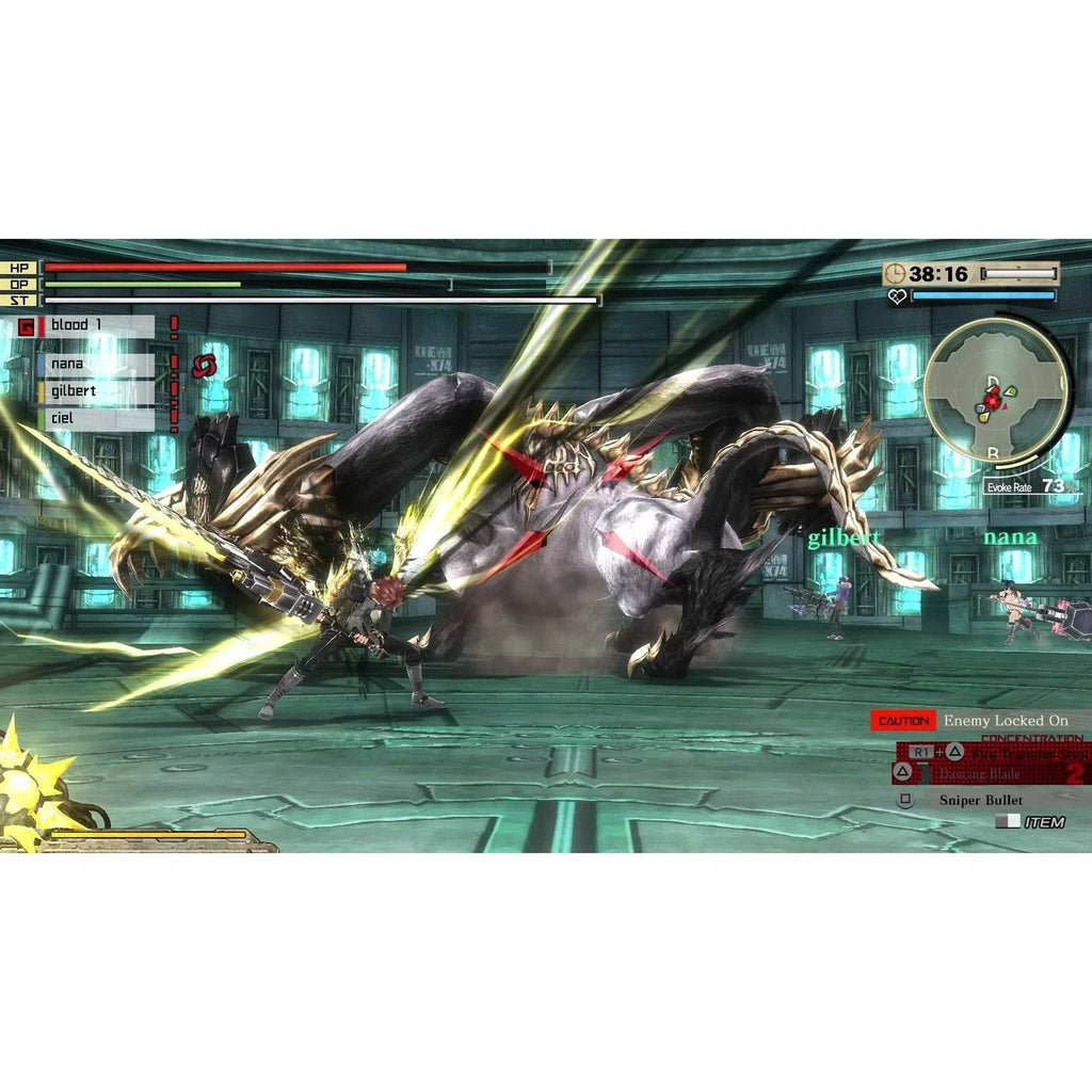 God Eater 2 Rage Burst, Bandai/Namco, PlayStation 4, 722674120098