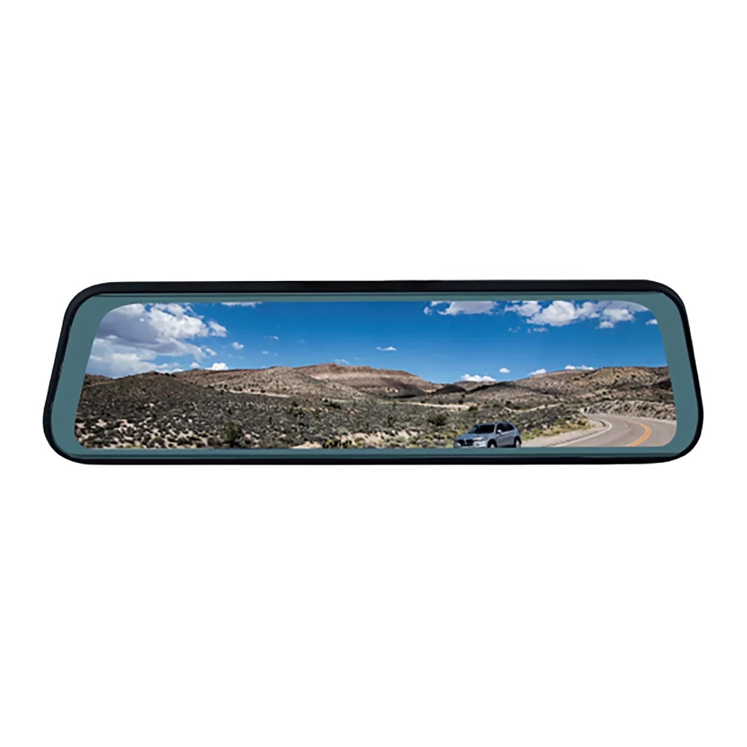 Vision VTM96M, - 9.6-In. Black,  Full-Screen Rearview Mirror Monitor with Dual Mounting Options, VTM96M